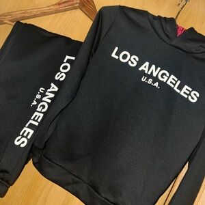 Youth Sweat Suit “Los Angeles USA” SIZE 9Y